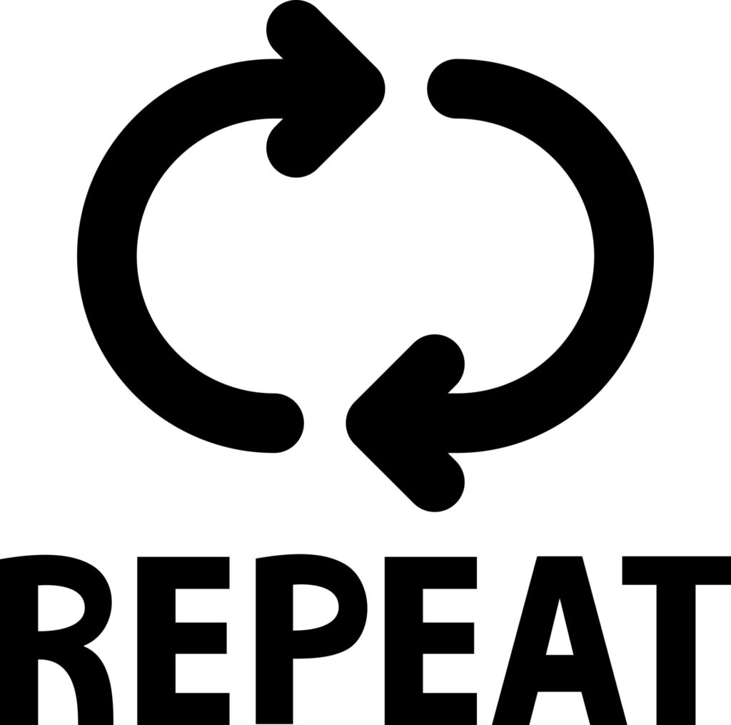 repeatと書かれたロゴ