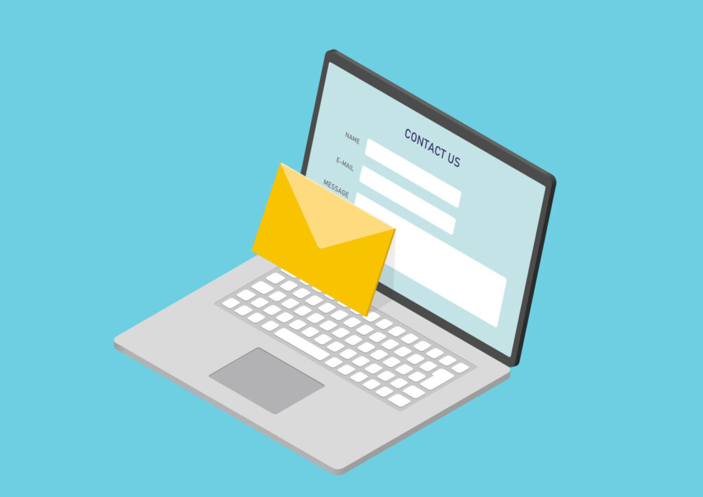 問い合わせページ