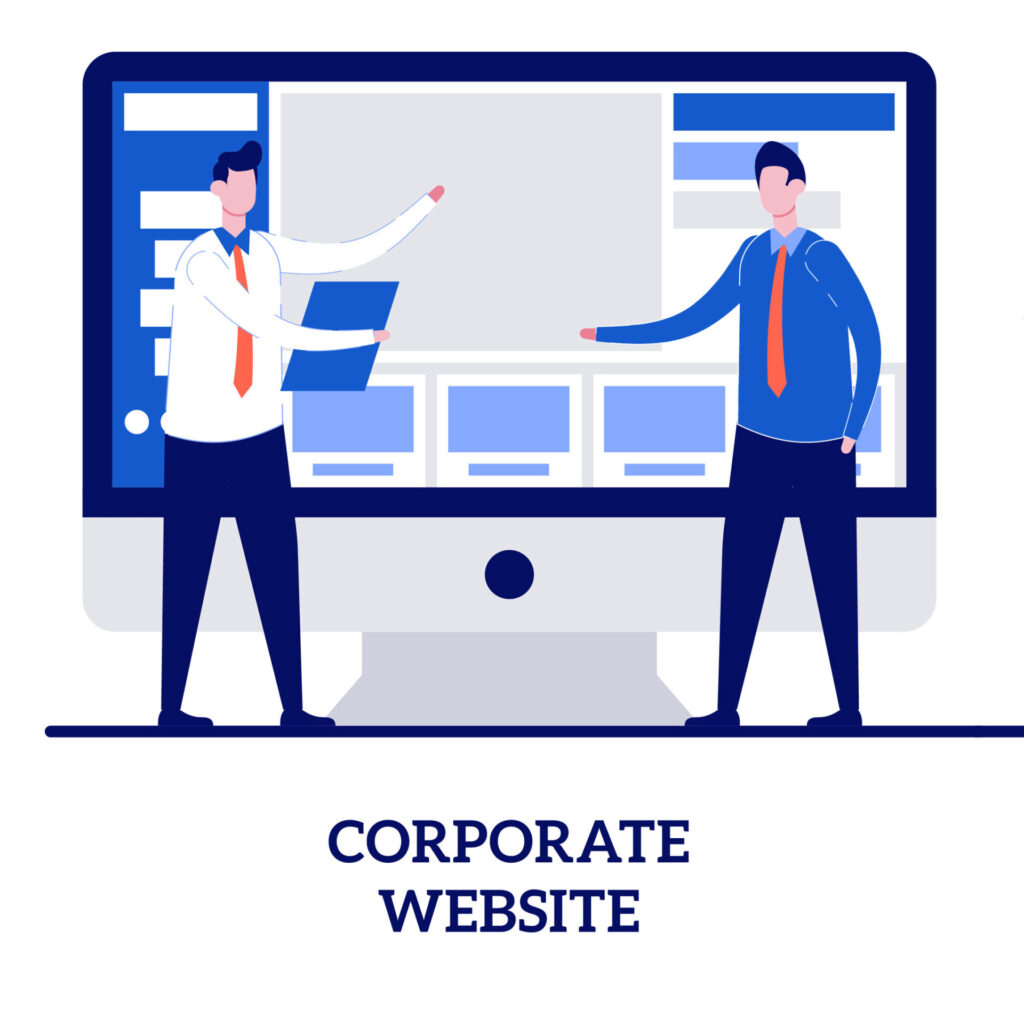 コーポレートサイトを制作している人たち