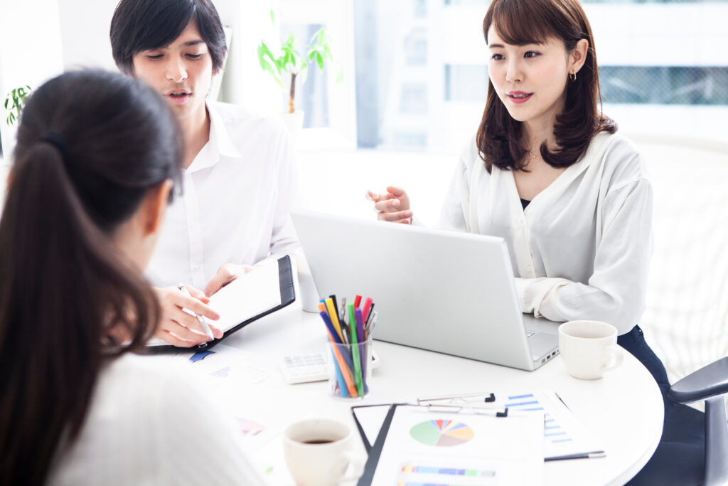 ブランディングについての会議